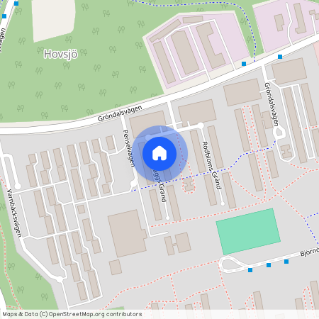 Hovsjö, Södertälje, Stockholm, Blåskäggs gränd 57