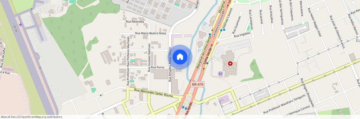 Rua Amadeu Assad Yassim, 270 - 82.520-800 - Bacacheri - Curitiba