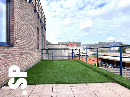 Appartement met 2 slaapkamers en terras in het centrum van Oevel. - Foto 5