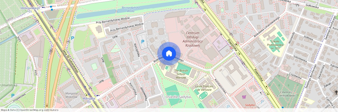 ul. Bolesława Limanowskiego, Sadyba, Mokotów, Warszawa, mazowieckie