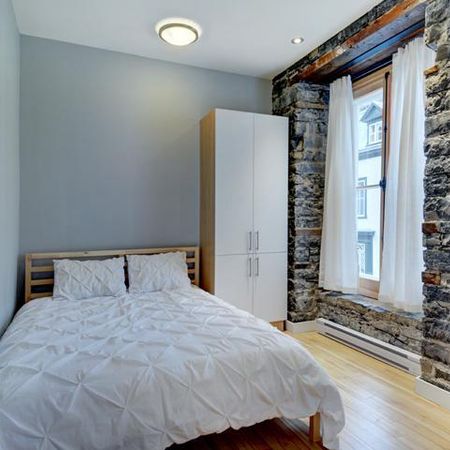 Loft entièrement meublé à louer Vieux-Québec juillet 2026 - Photo 3