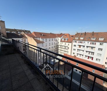 Superbe 2/3 pièces de 55,4 m² avec balcon – Dernier étage avec asce... - Photo 1