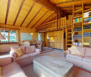À la saison - Splendide chalet, entouré de verdure, aux Marécottes - Foto 1