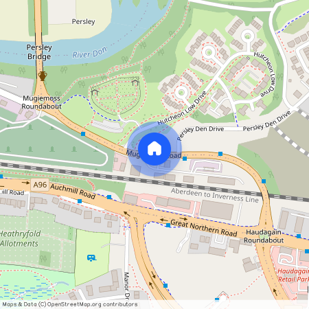 Mugiemoss Road, Bucksburn, Aberdeen, AB21