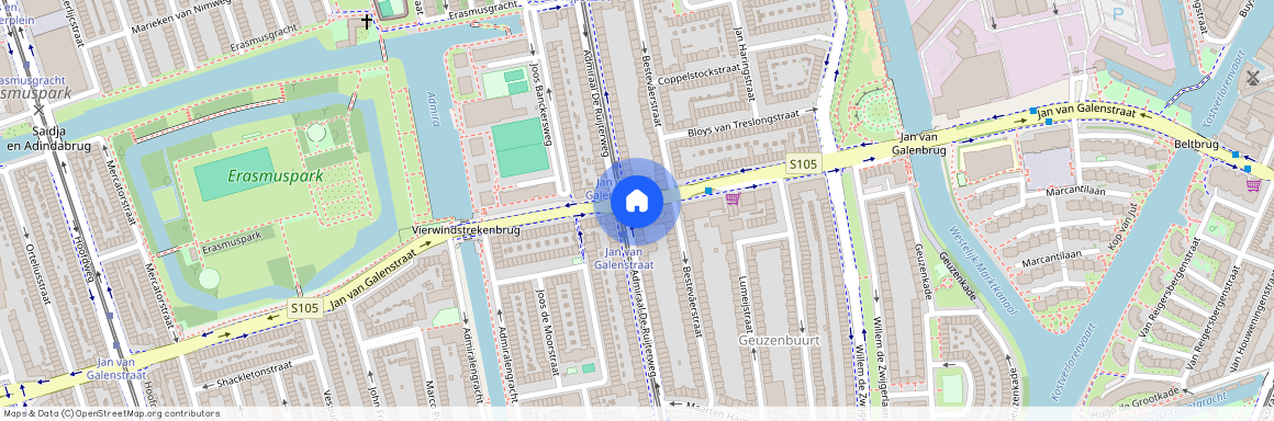 Jan van Galenstraat 119-4, Trompbuurt, 1056BK, Amsterdam