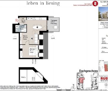 Erstbezug - 2-Zimmer Traum im Dachgeschoß mit Terrasse | Fertigstel... - Photo 6