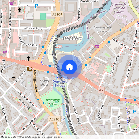 Deptford Bridge, SE8, Deptford, London, SE8