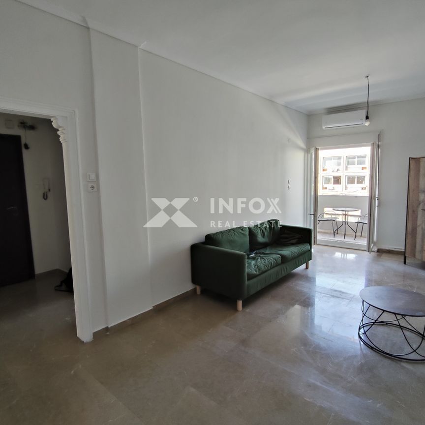 Δικαστήρια ανακαινισμένο 115 τμ 3Δ ασανσέρ μετρό 1000 ευρώ - Photo 1