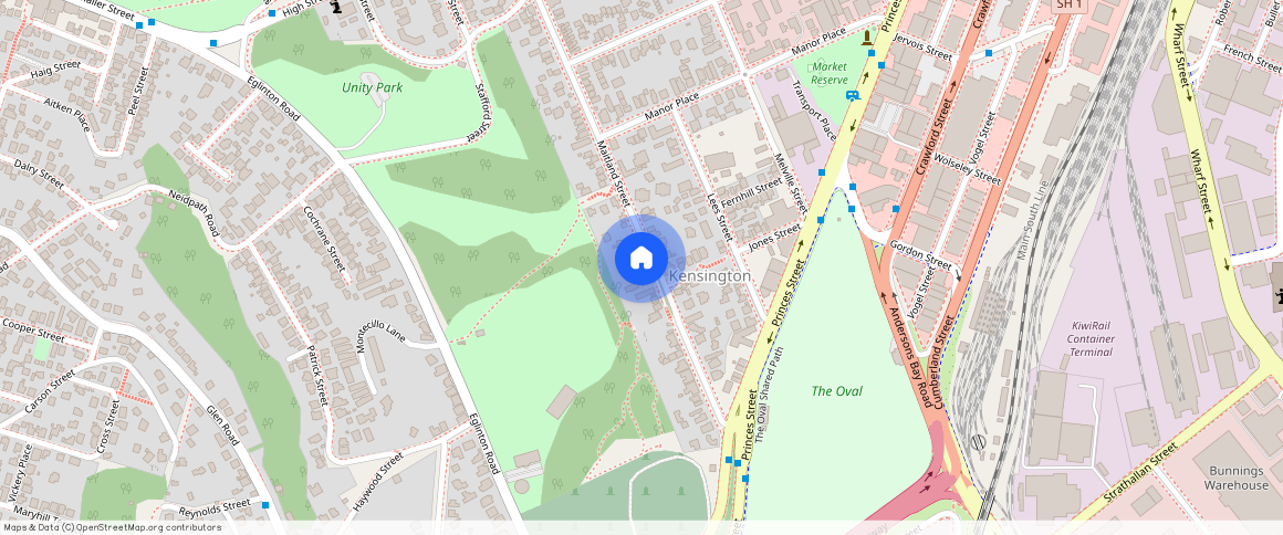 ** Maitland Street, Dunedin Central