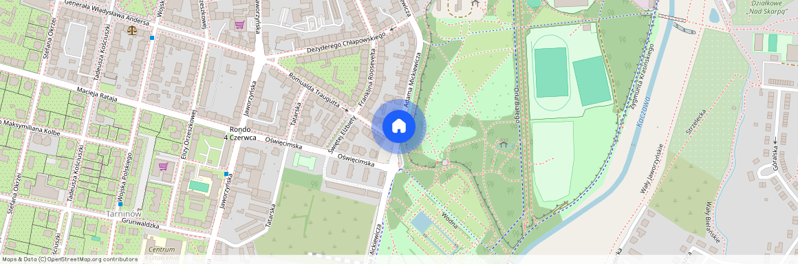 ul. Adama Mickiewicza, Legnica, dolnośląskie