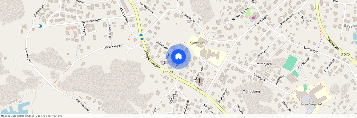 Högåsvägen, Öckerö