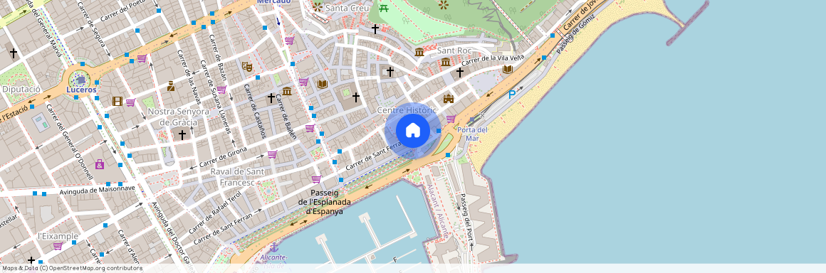 888, Carrer de Cervantes, 03002 Alicante, Spain
