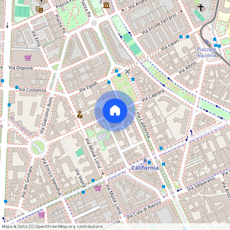 Via Stromboli, Milan, Lombardy 20144