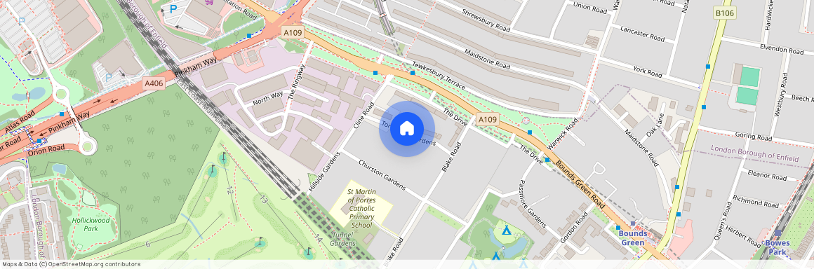 Torrington Gardens, Bounds Green, N11