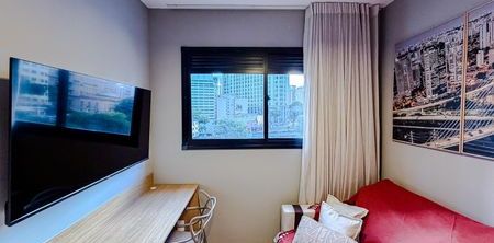 Studio para alugar com 24m², 1 quarto e sem vaga - Photo 2
