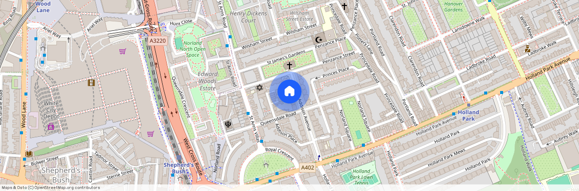 Addison Avenue, Holland, W11