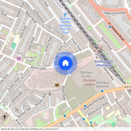 Blythe Road London W14
