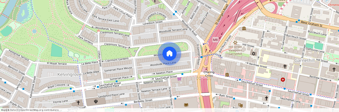 Flat 3, Park, 11 Woodside Place, G3 7QF, Glasgow