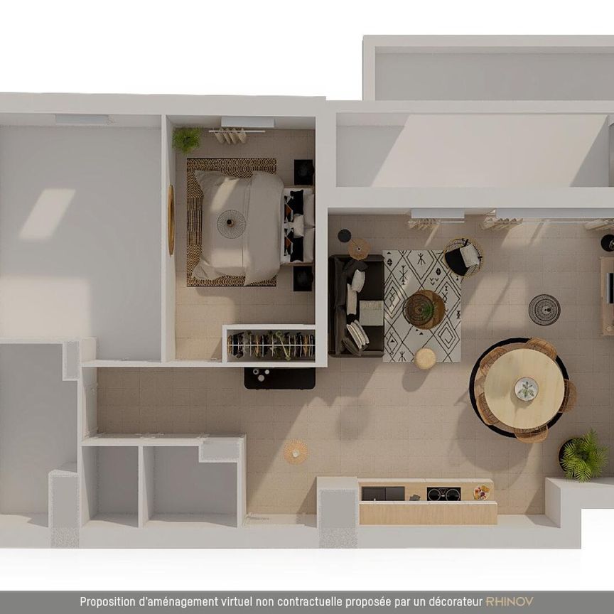 location Appartement T3 DE 63.15m² À MONTPELLIER - Photo 1