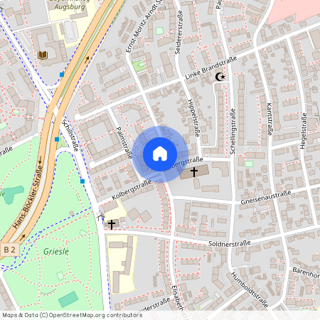 18, Kolbergstraße, 86167, Augsburg