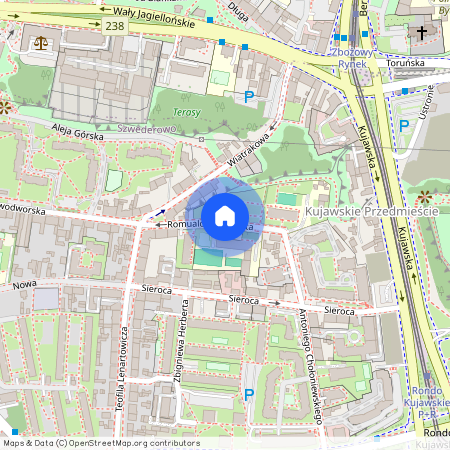 Szwederowo, ul. Romualda Traugutta, Bydgoszcz