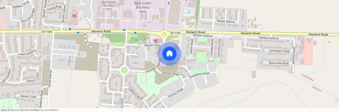 Buckingham Close, Thetford