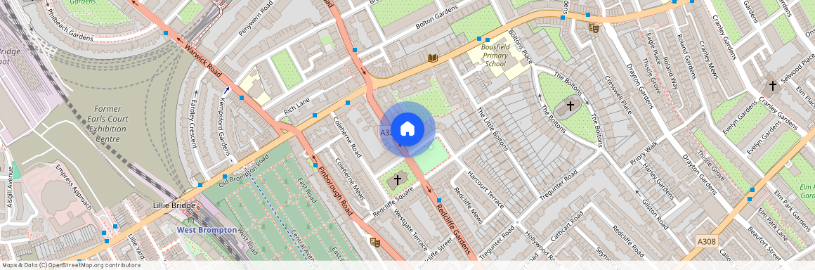 Redcliffe Square, Chelsea, Chelsea, London, SW10