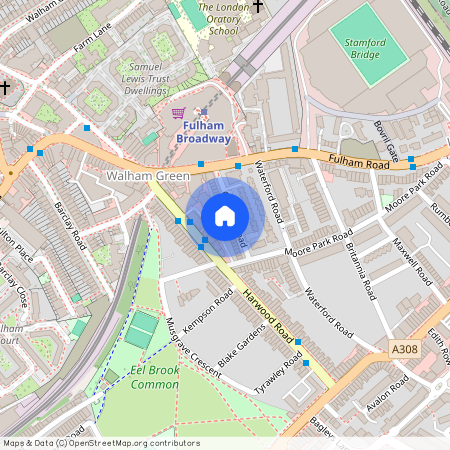 Cedarne Road, Fulham Broadway, London
