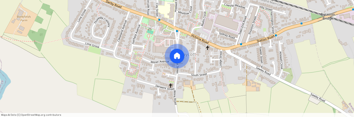 Corner View Market Street, Draycott, DE72