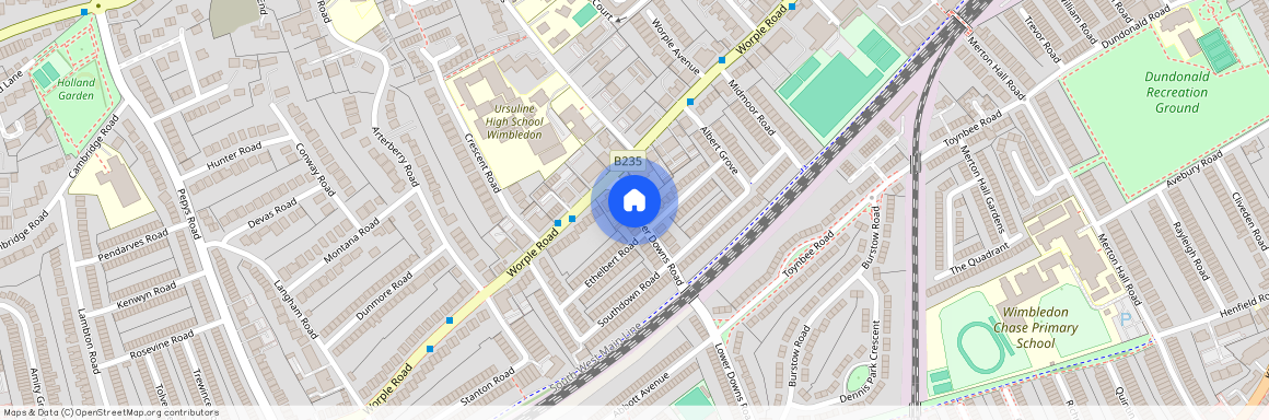 Lower Downs Road, Raynes Park