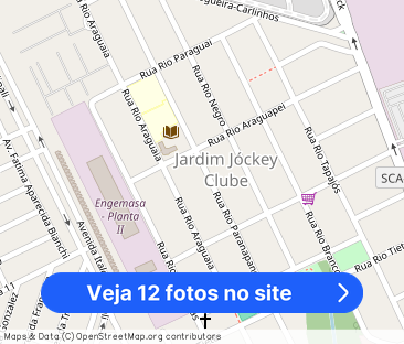 Casa Padrão para Alugar no Jardim Jockey Clube, São Carlos - Foto 1
