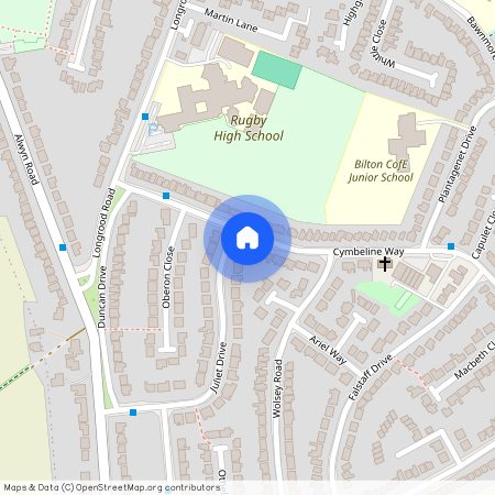 Cymbeline Way, Woodlands, Rugby