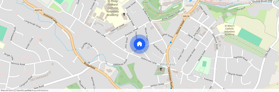 Hadfield Street, Glossop, Derbyshire, SK13