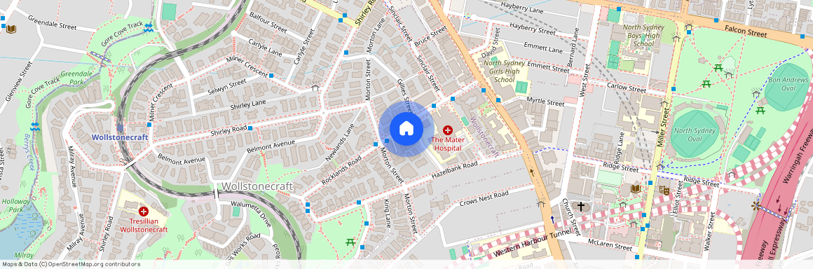 2/8A Gillies Street, Wollstonecraft NSW 2065