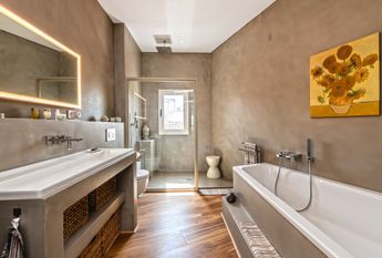 Apartamento amueblado, 2 dormitorios, 2 baños, terraza comunitaria, Santa Catalina, Palma.