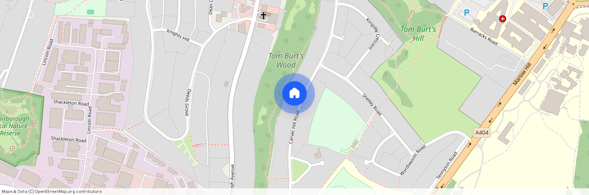 Carver Hill Road, High Wycombe, Buckinghamshire, HP11