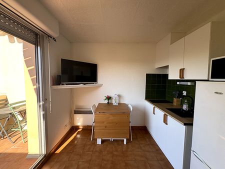 Appartement meublé à louer Sausset-les-Pins, 23m2, vue mer, place de stationnement, - Photo 4