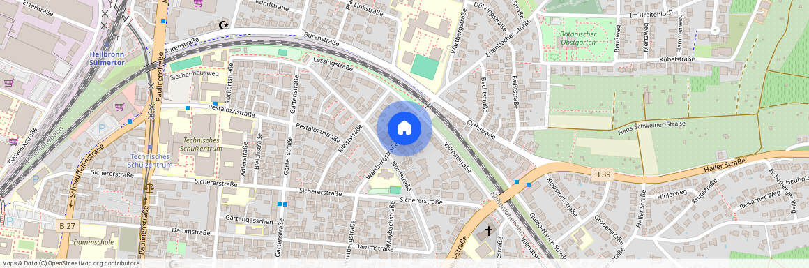 Wartbergstraße, 74072, Wartbergstraße    Heilbronn