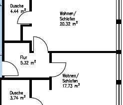 6504 - Attraktive 2-Zimmer-Obergeschosswohnung im Zentrum von Edewe... - Photo 3