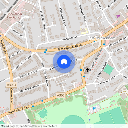 St Stephens Gardens, St Margarets, London, TW1, Twickenham