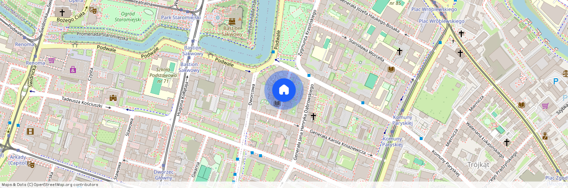 ul. Aleksandra Hercena, Przedmieście Oławskie, Krzyki, Wrocław, dolnośląskie