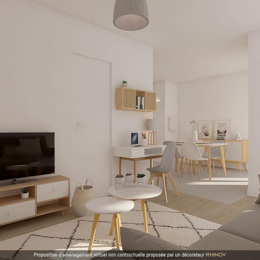 location Appartement T1 DE 29.12m² À RENNES - Photo 1