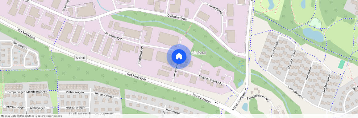 Gamledammvägen, Halmstad