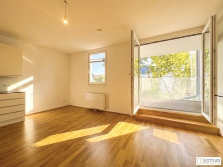Bestlage nahe Glanzing! Perfekt geschnittene 3-Zimmer-Terrassen-Wohnung in Grünruhelage mit optionalem Garagenplatz - Photo 2