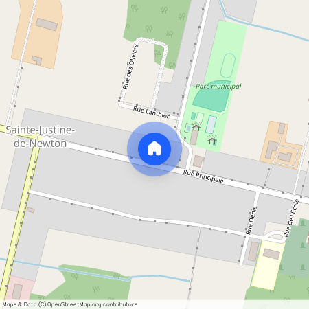 2882 Rue Principale, Sainte-Justine-de-Newton, Sainte-Justine-de-Newton, Montérégie, J0P 1T0