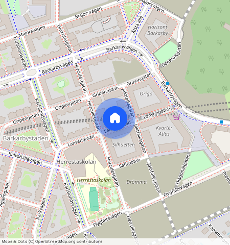 Lansengatan **, Barkarbystaden