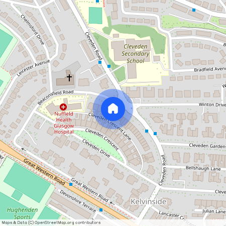 First Floor Flat, 5 Beaconsfield Road, Glasgow, G12 0PJ