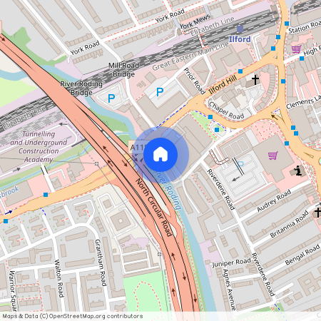 Flat 59, Aquifer House, 10 Mill Road, Ilford, London, IG1