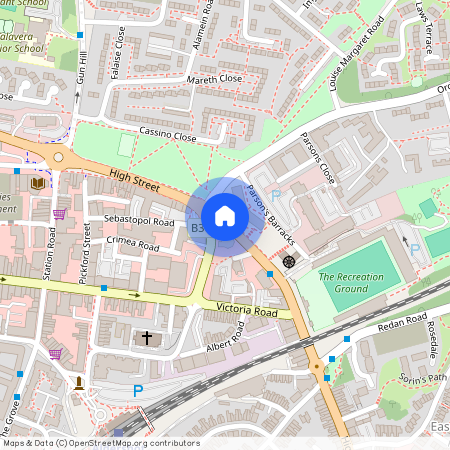 High Street, Aldershot, Hampshire, GU11