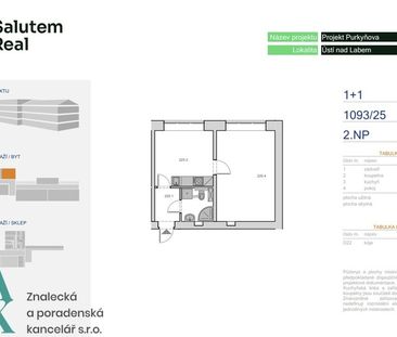 Pronájem bytu 1+1, Střekov, Ústí nad Labem - Photo 3